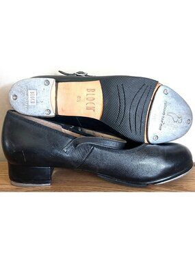 Bloch Tap On Buckle Tap Shoe 1" Heel - Women's 8.5 Leather Mary Jane Dance Shoes